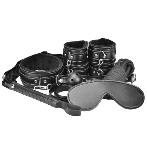 Loving Joy 8-Piece Bondage Kit | Black